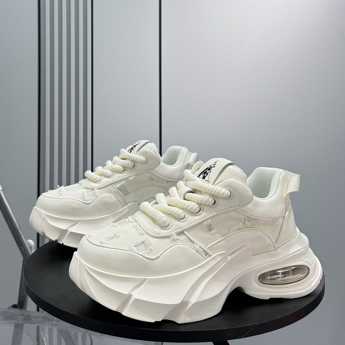 Breathable Air Cushion Platform Height-Increasing Dad Sneakers WN24778
