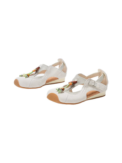 Nomad Loop Ethical T-Strap Ballet Sandal