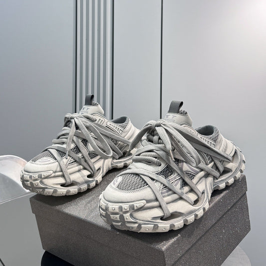 Chunky Platform Breathable Mules