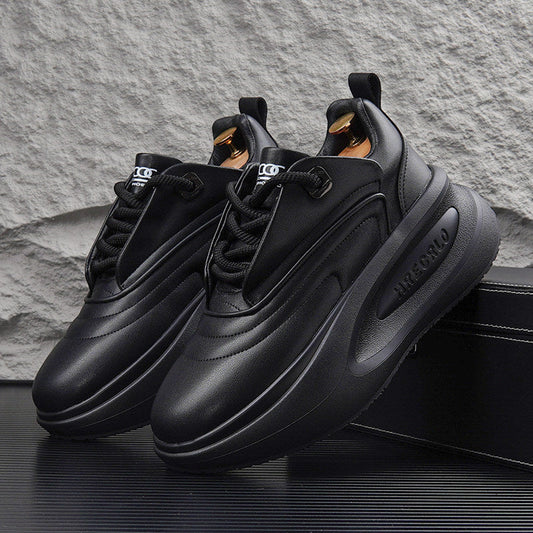 Chunky Platform Lace-Up Sneakers