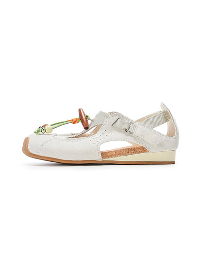 Nomad Loop Ethical T-Strap Ballet Sandal