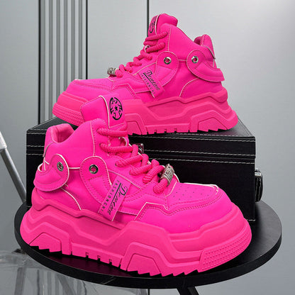 High-Top Platform Sneakers