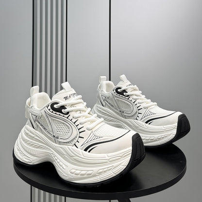 Mesh Thick Sole Sporty Sneakers