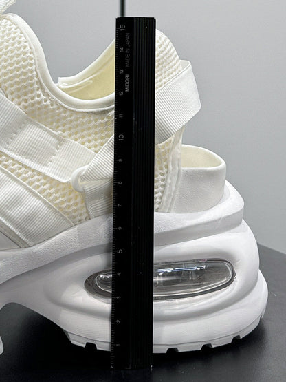 Breathable Cutout Mesh Platform Sneakers WN24800