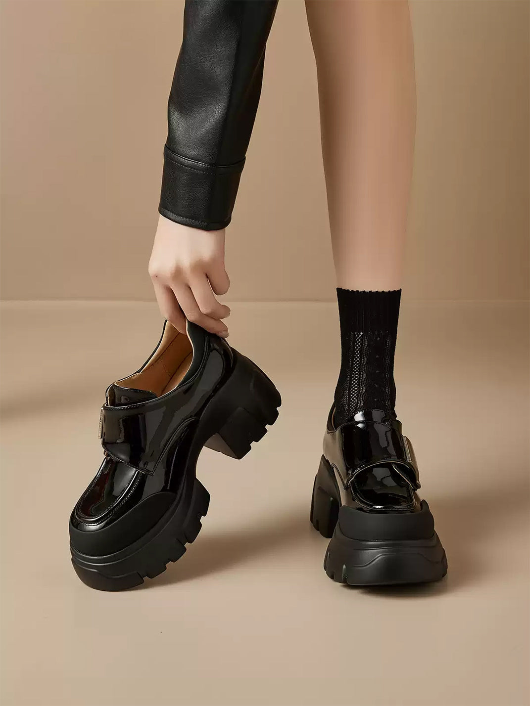 Platform Mary Jane Shoes