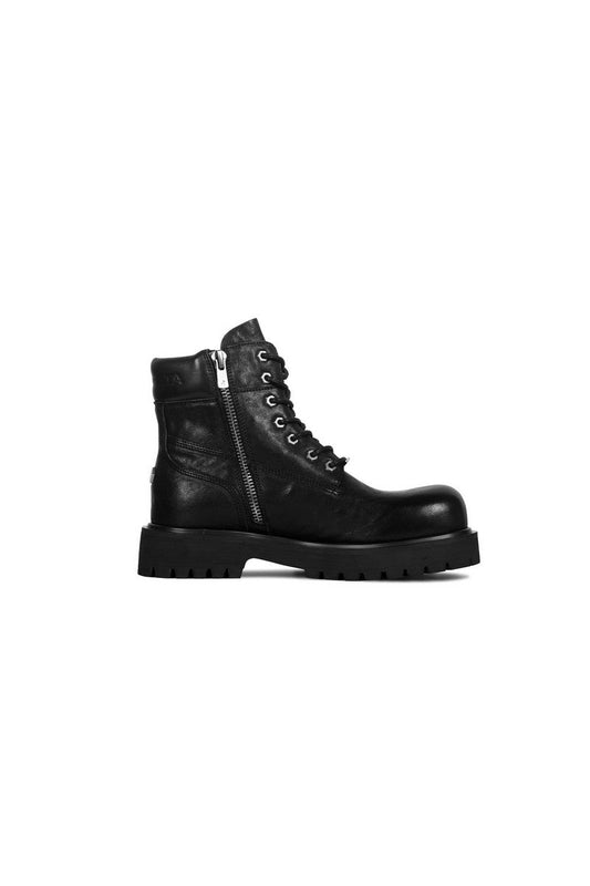 Washed Horsehide Work Boots