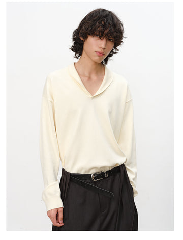 Seagull Collar Sweater