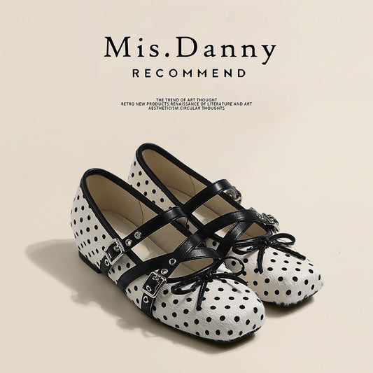 Ribbon Strap Mary Jane Heels