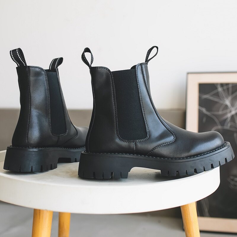 Chunky Platform Chelsea Boots