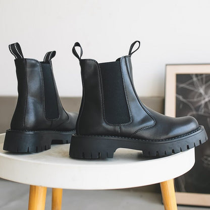 Chunky Platform Chelsea Boots