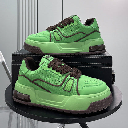 Thick-Sole Height-Increasing Skate Sneakers
