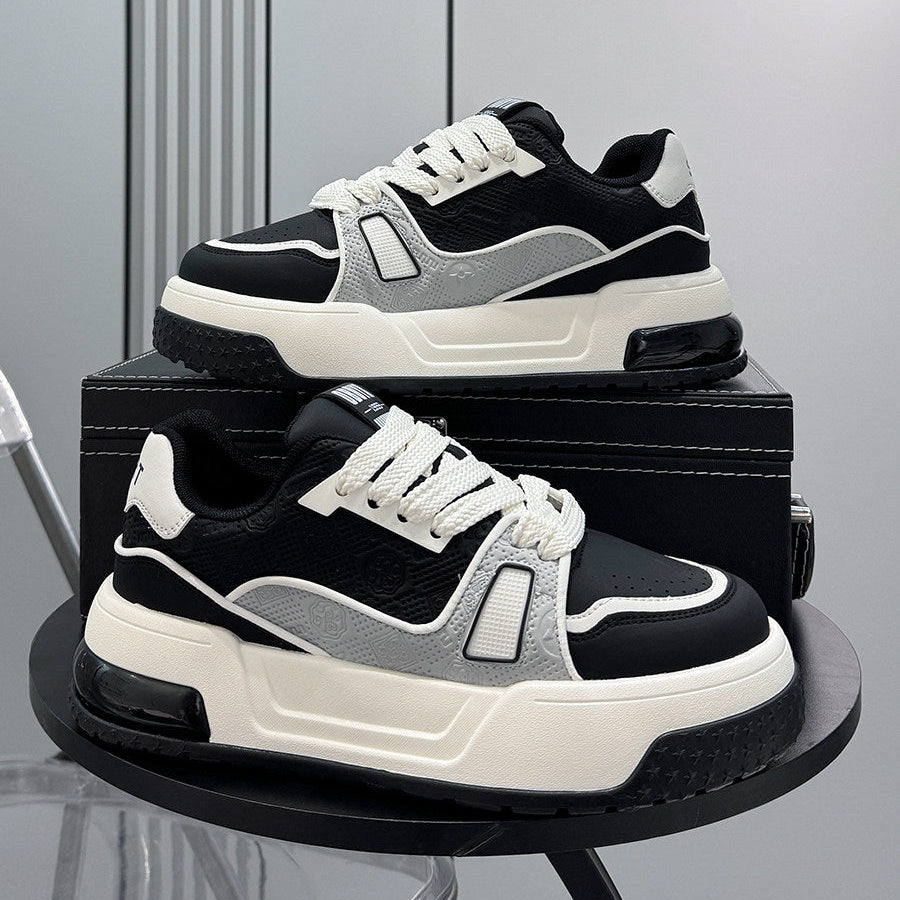 Thick-Sole Height-Increasing Skate Sneakers