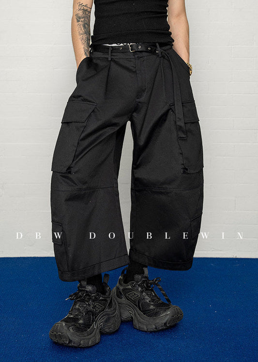 3D Silhouette Scimitar Cargo Pants