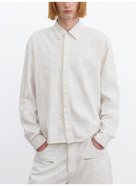 Coated Wax Shirt