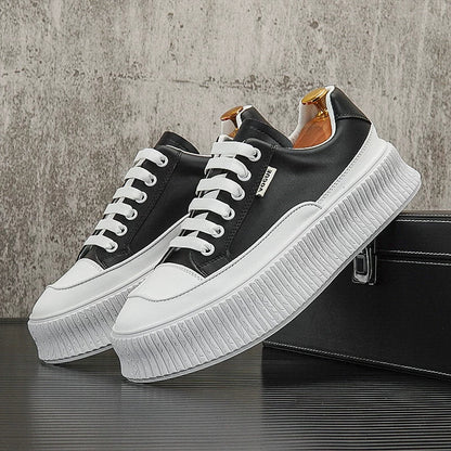 Lace Up Platform Thick Sole Sneakers