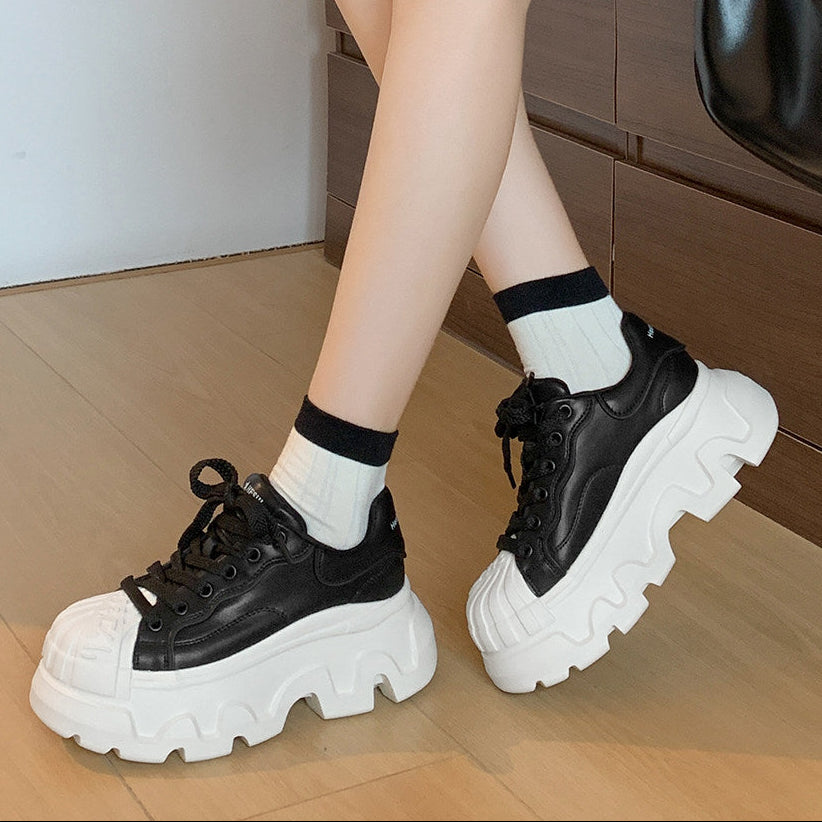 Platform Low-Top Sneakers