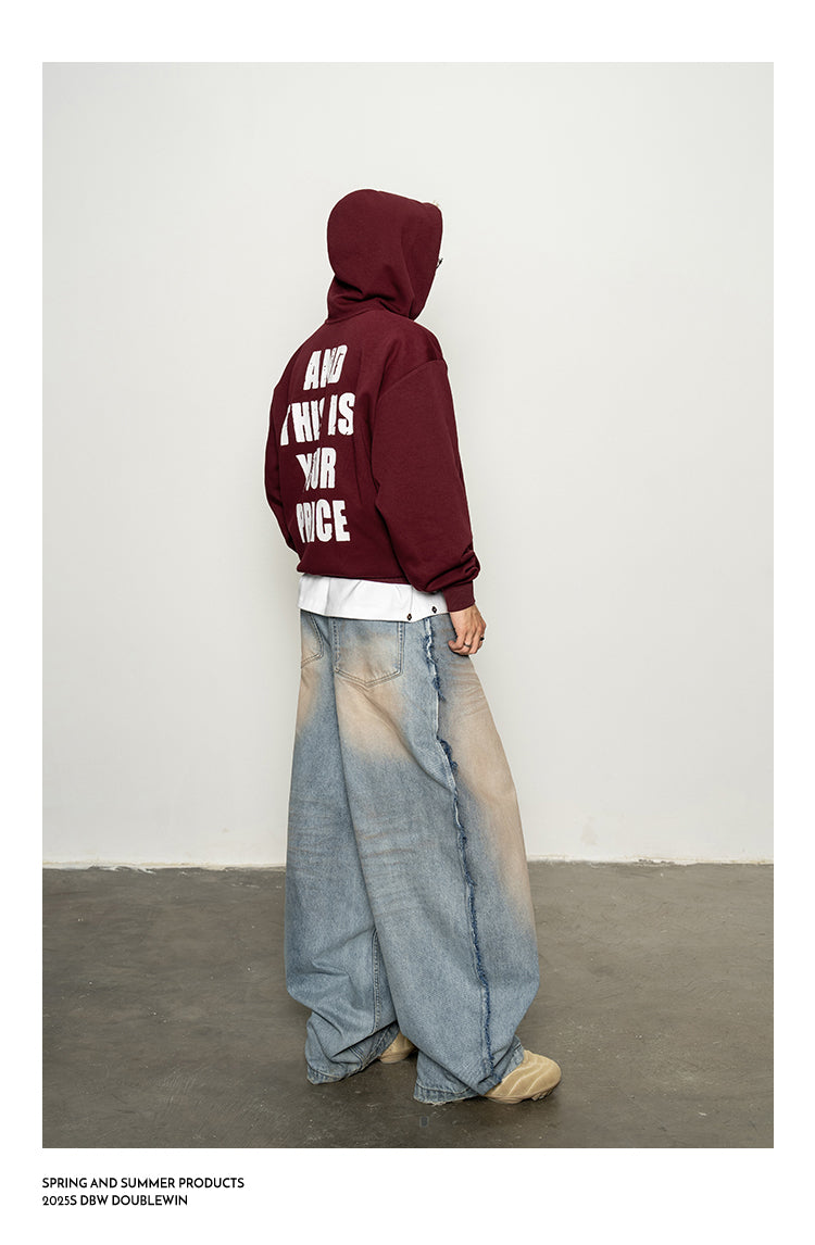 Air Layer Print Sweatshirt