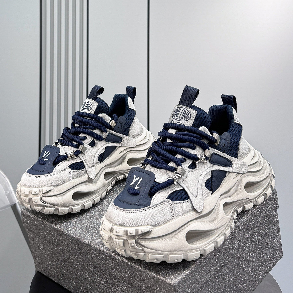 Strap Rope Lace Air Sole Sneakers