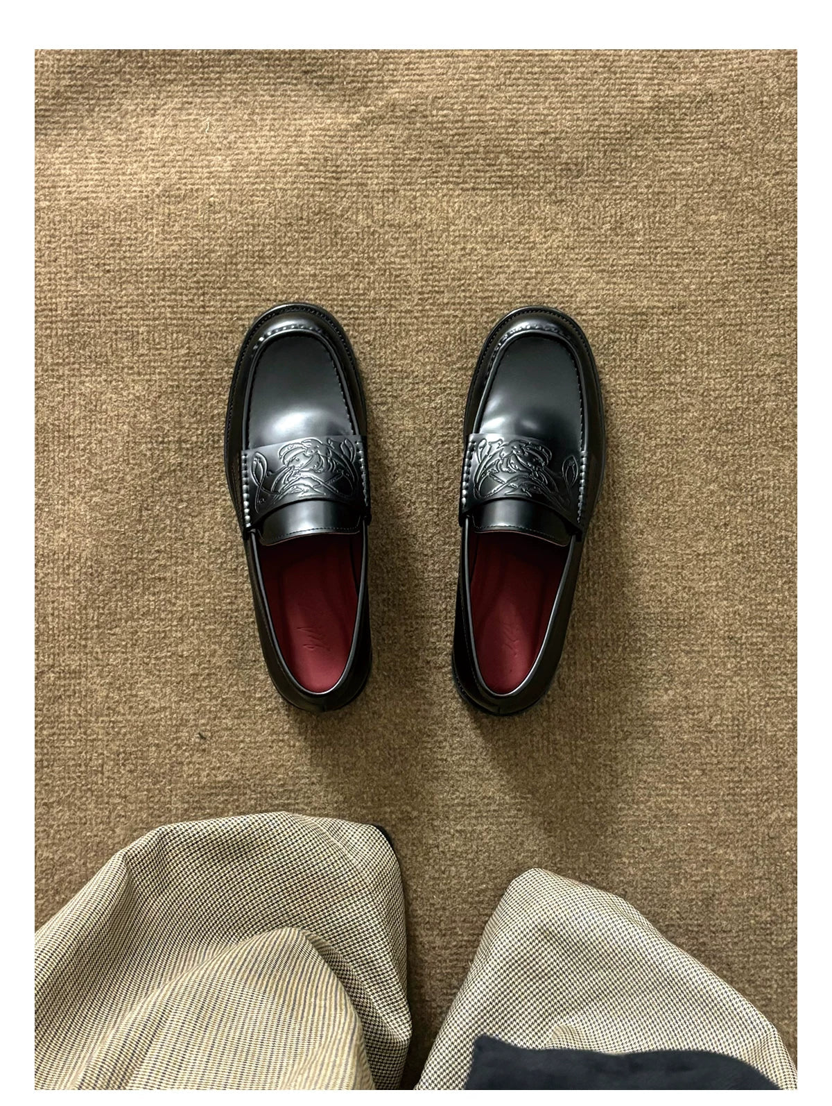 Vampire Leather Loafers