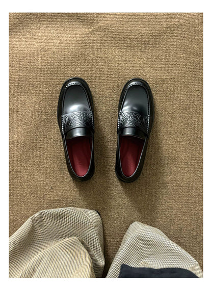 Vampire Leather Loafers