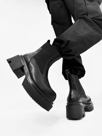 Chunky Platform Chelsea Boots