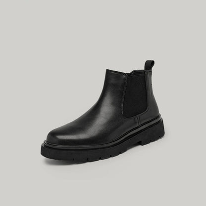 Fleece Lining Chelsea Boots