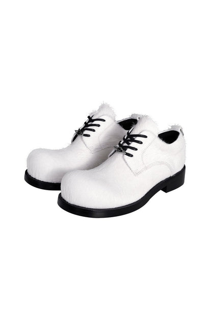 Pony Hair Derby Shoes