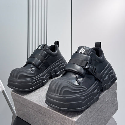 Strap Buckle Chunky Sole Sneakers