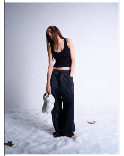 Elevate Rivet Strap Lift High‑Top Sneakers