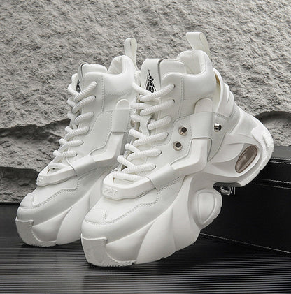 Strap Air Sole Platform Sneaker Boots