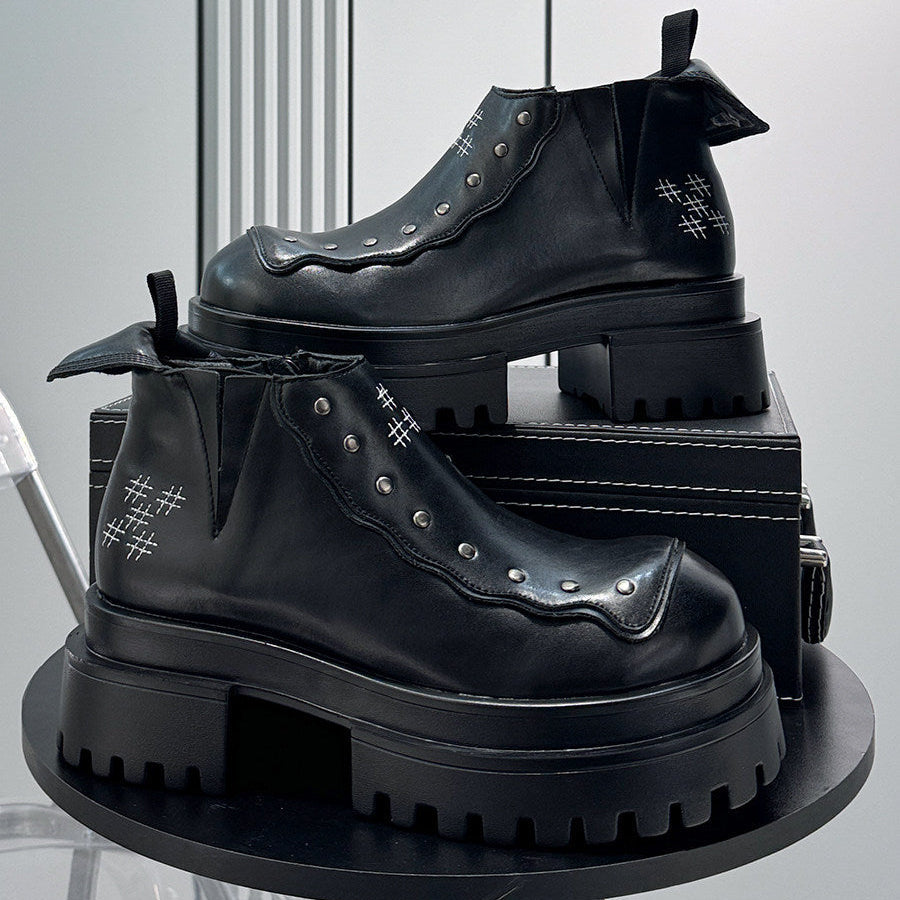 Chunky Platform Chelsea Boots