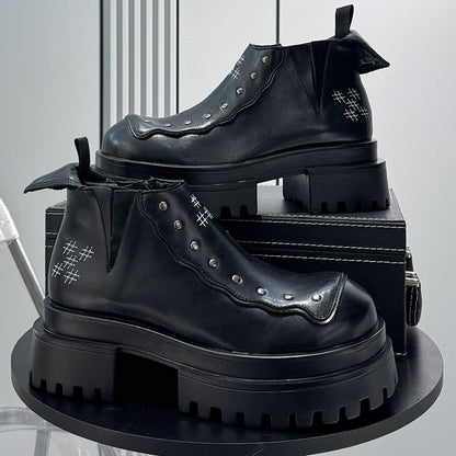 Chunky Platform Chelsea Boots