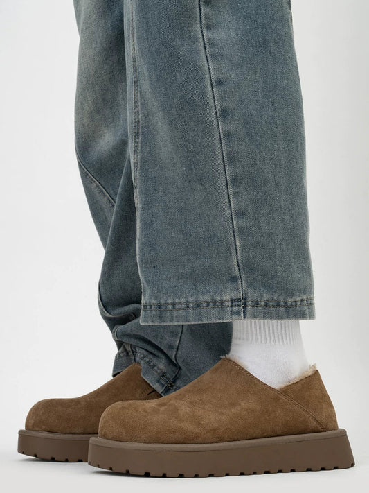 Mossridge Shearling Slip Clogs