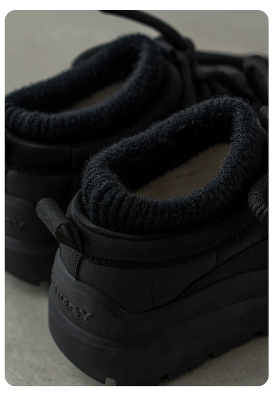 Alpine Grip Fleece-Lined Platform Sneakers