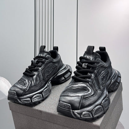 Platform Chunky Lace-Up Sneakers WN24818