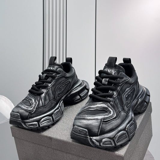 Platform Chunky Lace-Up Sneakers WN24818