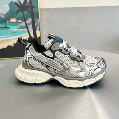 Mesh Thick Sole Sporty Sneakers