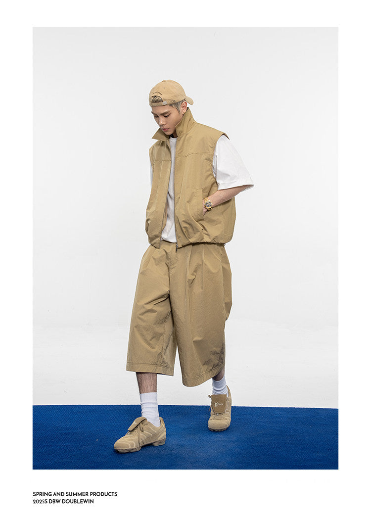 Versatile Wide-Zip Vest