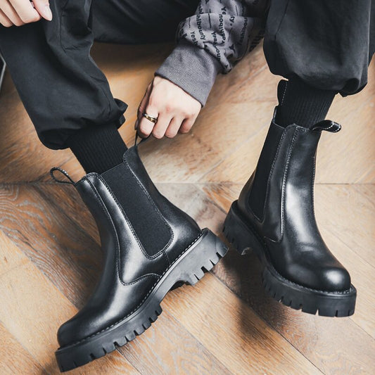 Chunky Platform Chelsea Boots