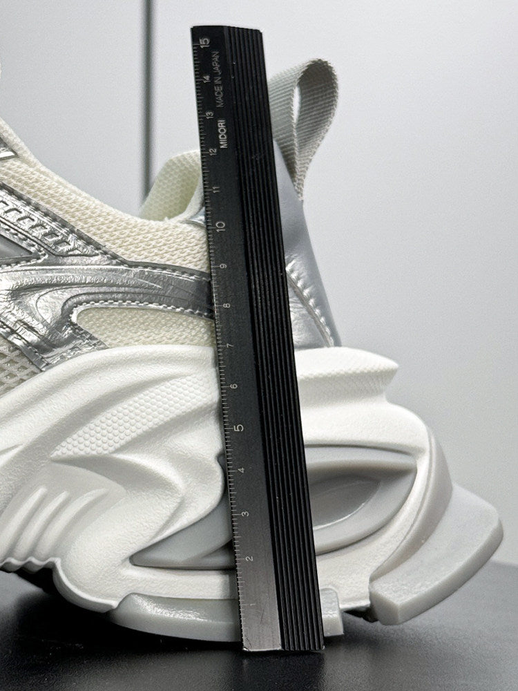 Breathable Platform Height-Increasing Dad Sneakers WN24734