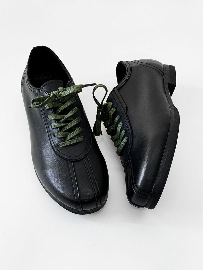 Soft Sole Flat Leather Derby Shoes