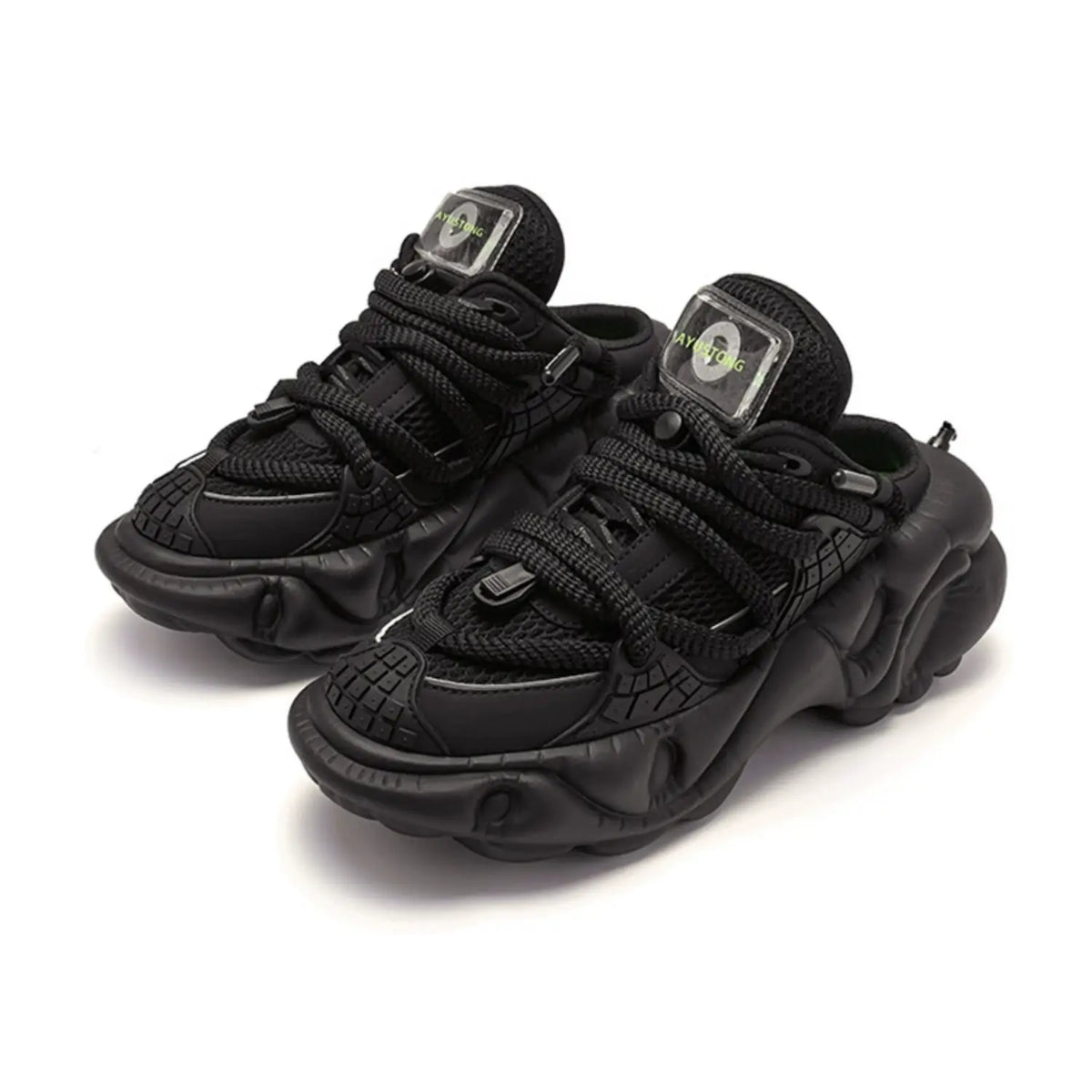 Closed Toe Chunky Sole Slip-On Shoes