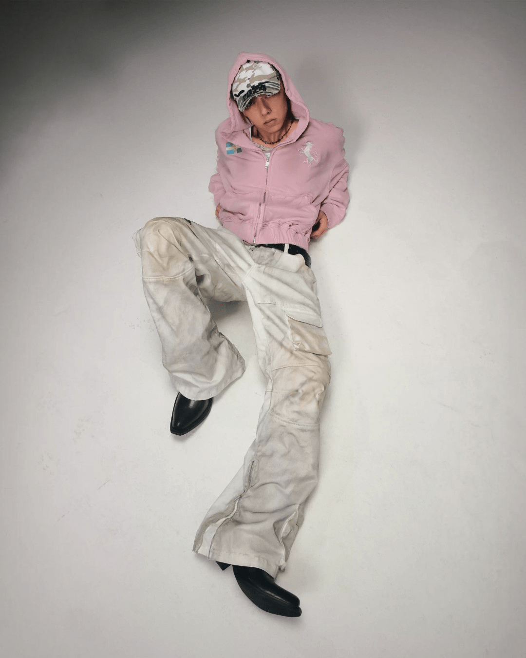 Washed Zip Hoodie