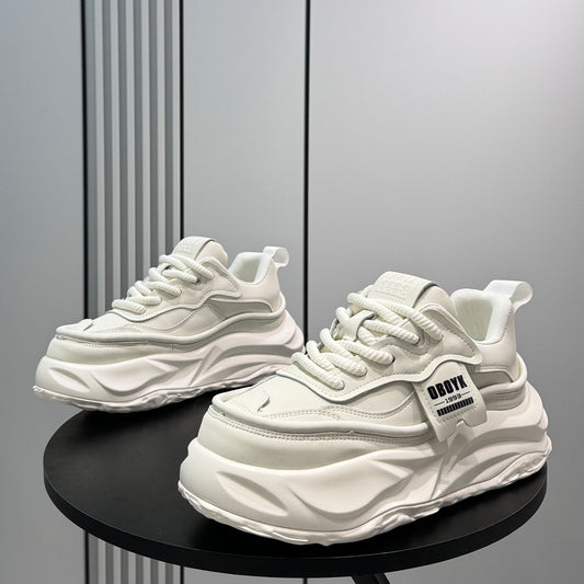 Platform Chunky Sole Lace-Up Sneakers WN24811