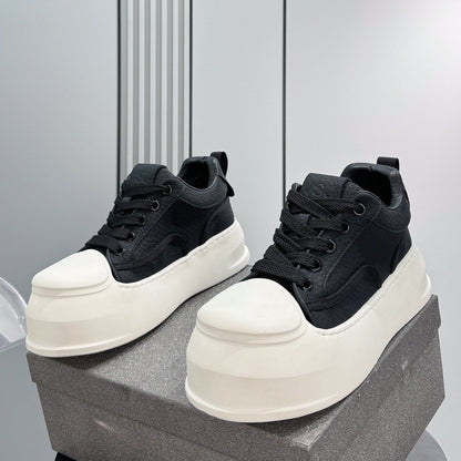 Shell Toe Platform Thick Sole Sneakers