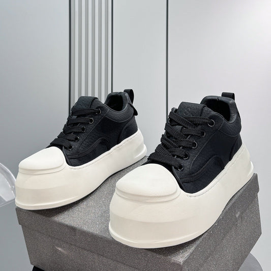 Shell Toe Platform Thick Sole Sneakers