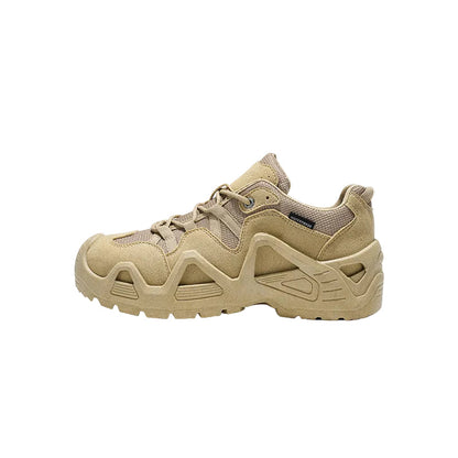 Panel Design Chunky Lace-Up Sneakers