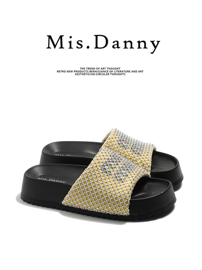 Mesh Strap Sporty Sandals