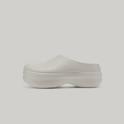 Minimalist Platform Slip-On Mules
