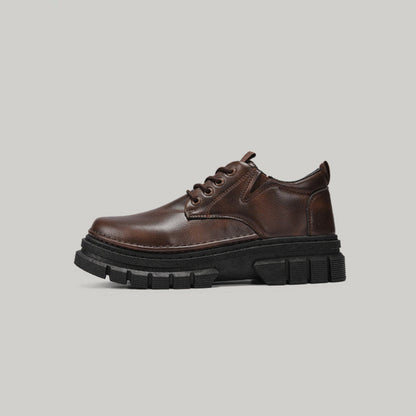 Platform Chunky Sole Derby Shoes WN23462